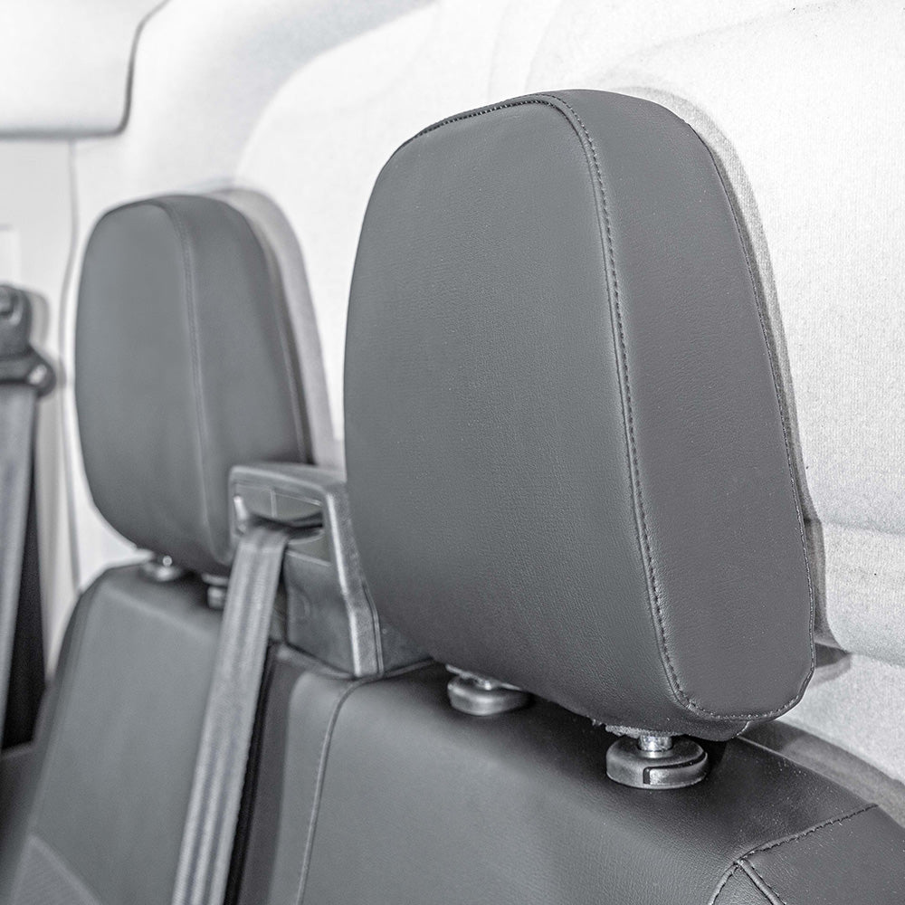 Ford Transit Custom two headrest covers for double passenger seats