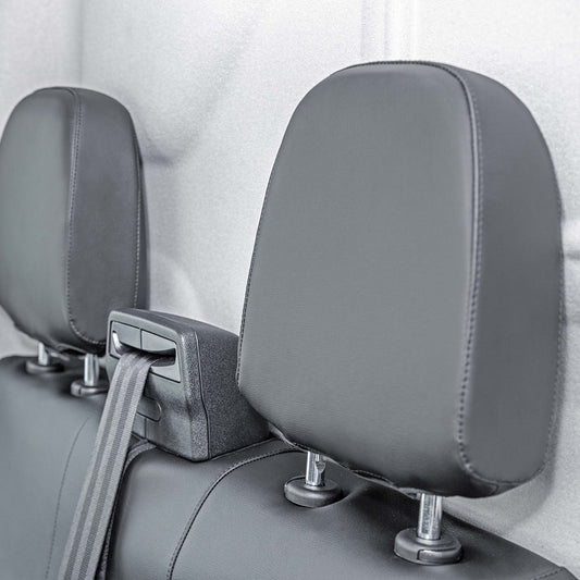 Ford Transit two headrest covers for the double passenger seat