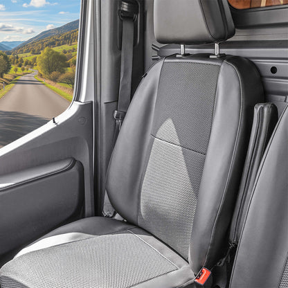 Set de fundas para asiento delantero y acompañante Mercedes-Benz Sprinter 907 (desde 06/2018)