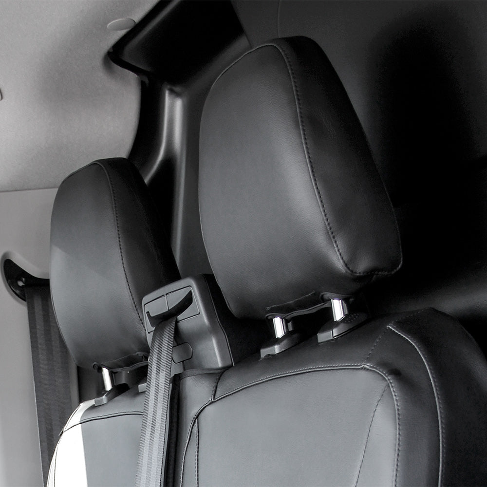 Ford Transit Custom dwie osłony zagłówków dla podwójnego siedzenia pasażera (od 11/2023)
