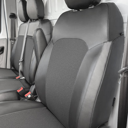 Schwarzer Schonbezug für Maxus Deliver 9 für den Fahrersitz