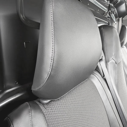 Schonbezug für Die Kopfstützen als Doppelbeifahrer für einen Renault Master 4 oder Nissan Interstar