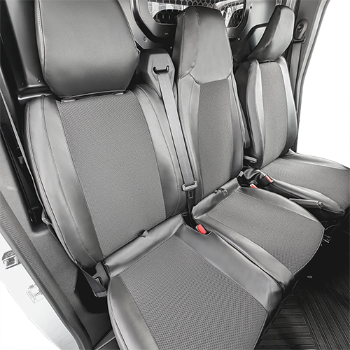 Schonsitzbezug Set für Fahrer und Doppelbeifahrer für Renault Master 4 und Nissan Interstar