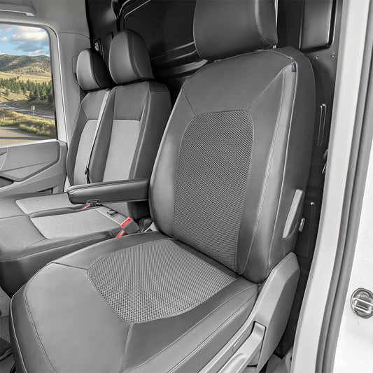 Volkswagen Transporter T6 seat covers - set for driver and double passenger