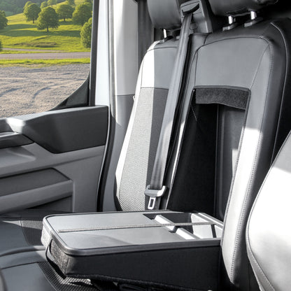 Set de fundas para asiento cómodo Ford Transit Custom para conductor y doble acompañante (desde 11/2023)