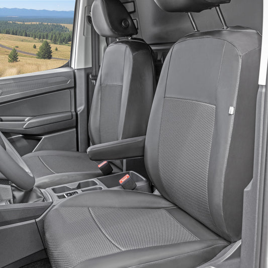Volkswagen Caddy Cargo seat covers - set for driver and front passenger