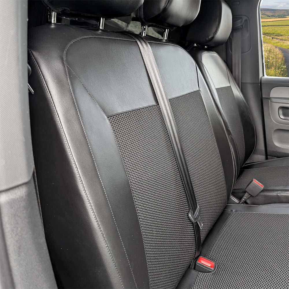 Funda para reposacabezas del Volkswagen Transporter T7 para asiento doble del pasajero delantero (a partir de 2025)